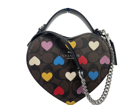 Coach Heart Signature Crossbody Bag