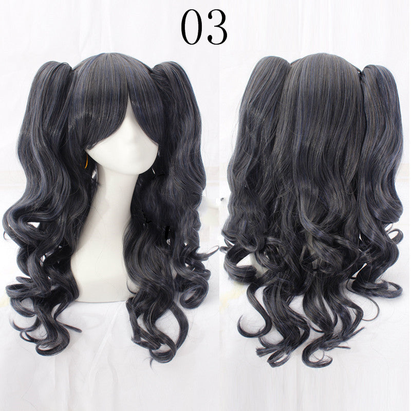 Double tiger clip style lolita wig