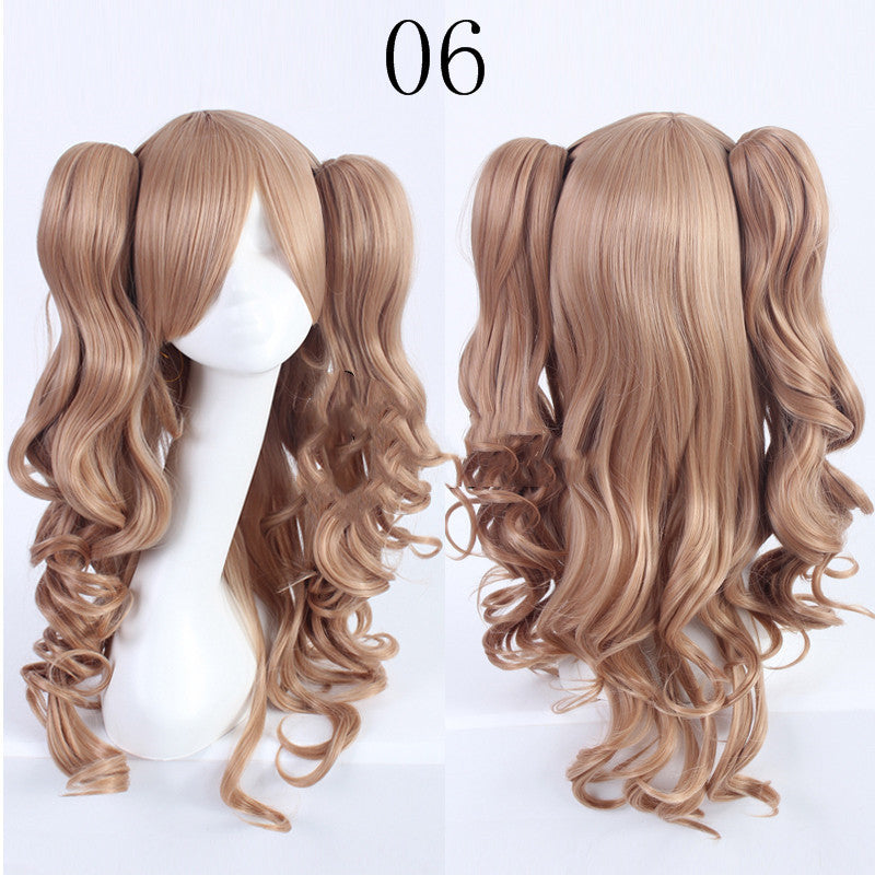 Double tiger clip style lolita wig