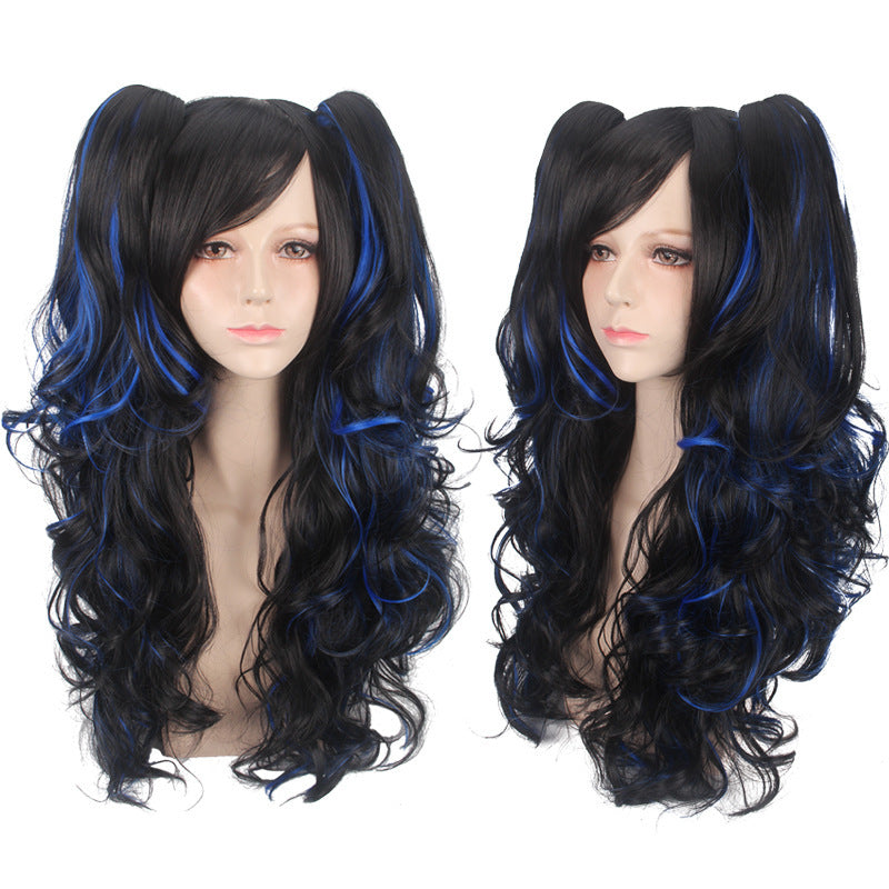 Double tiger clip style lolita wig