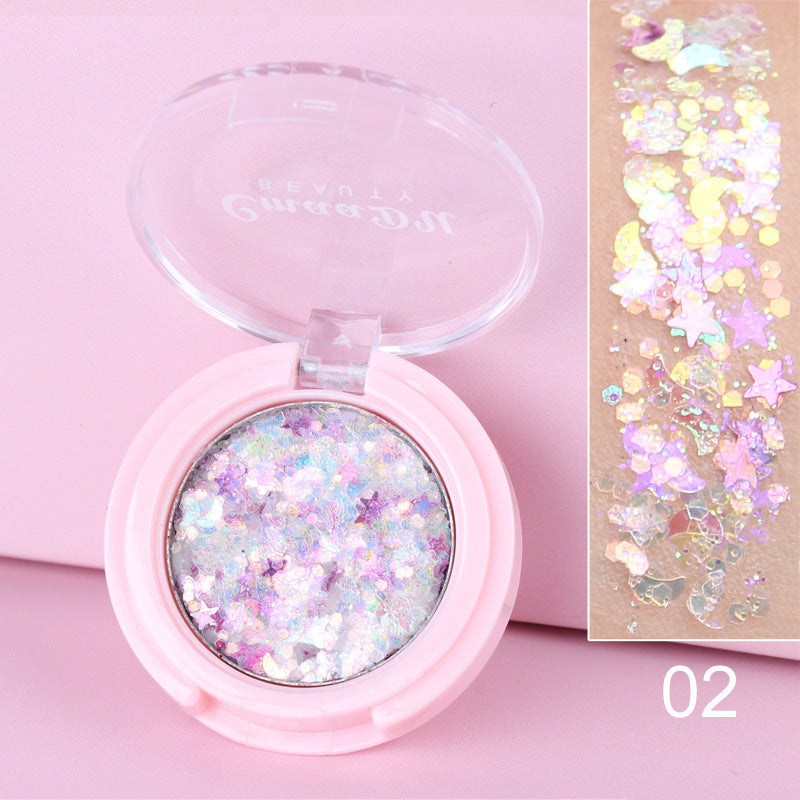 Monochrome Glitter Powder Sequin Eyeshadow