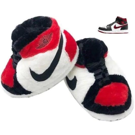 Red Inspired Novelty Sneaker Slippers