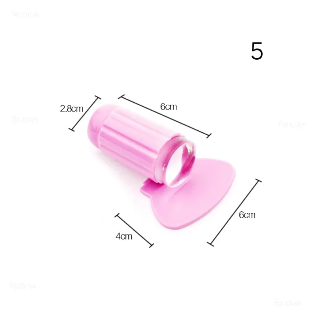 Transparent Nail Stamper