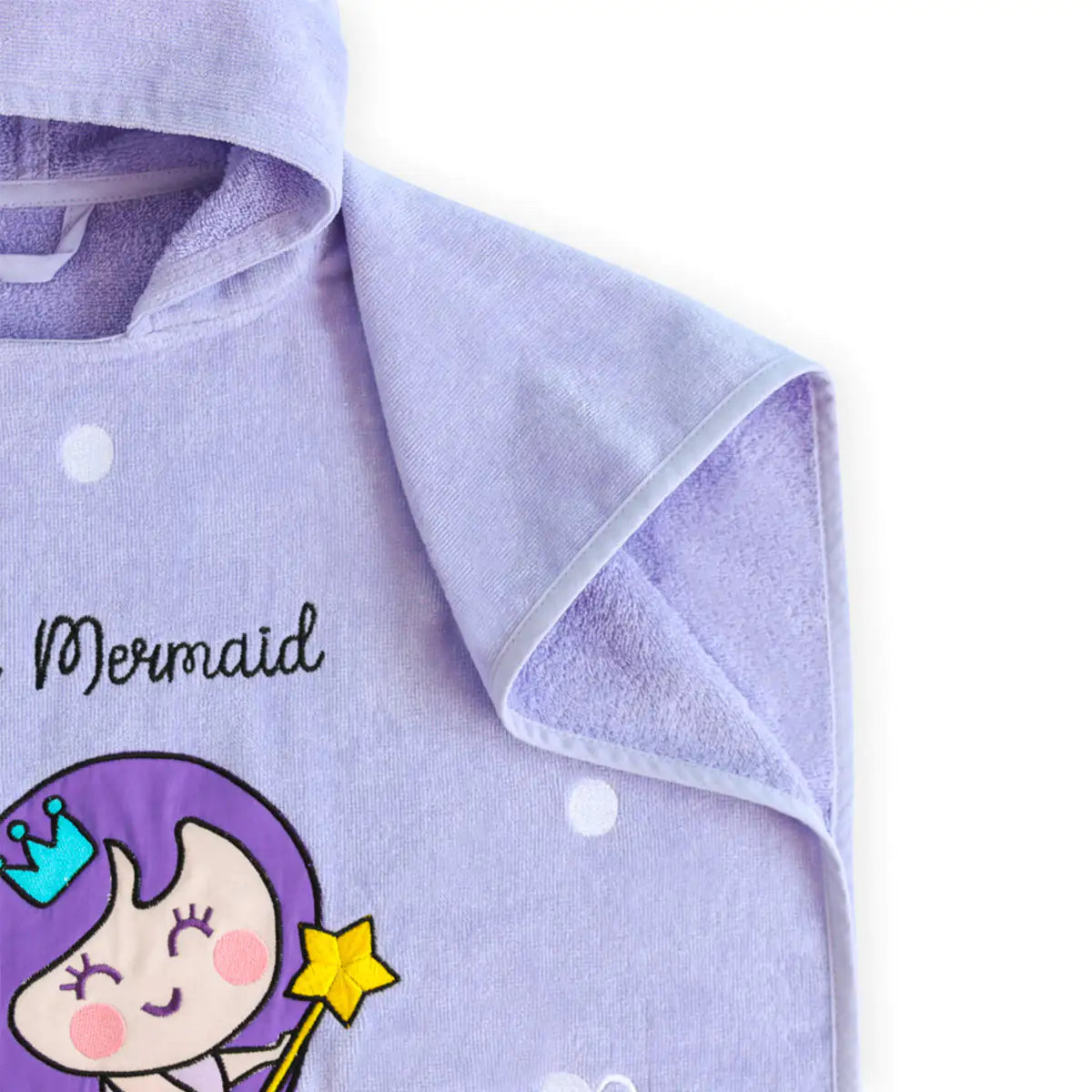 Milk&Moo Kids Poncho Little Mermaid