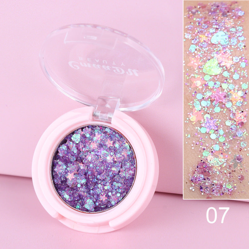 Monochrome Glitter Powder Sequin Eyeshadow