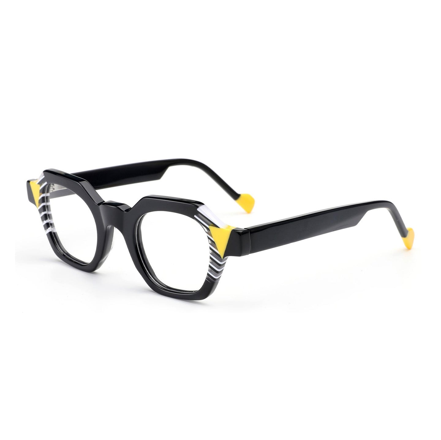 Optical Glasses Frame Multilateral Box Fashion Plain Glasses