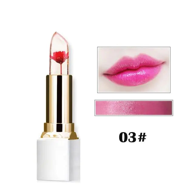 Transparent Flower Lipstick