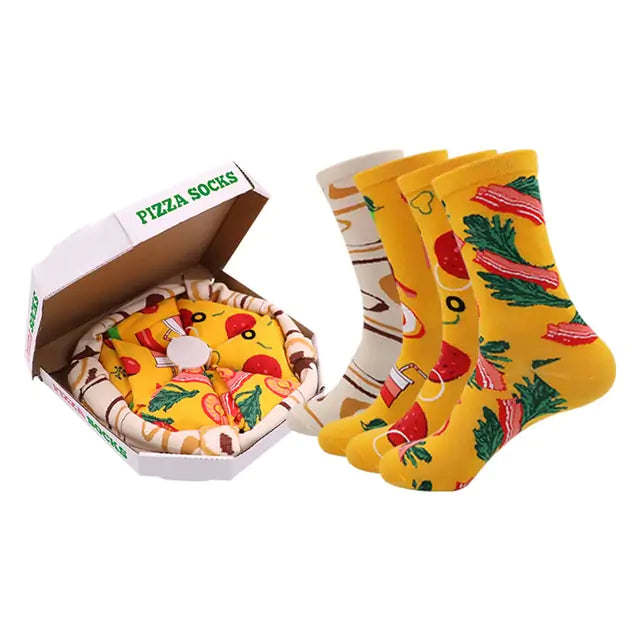 Cute Personalized Pizza Socks