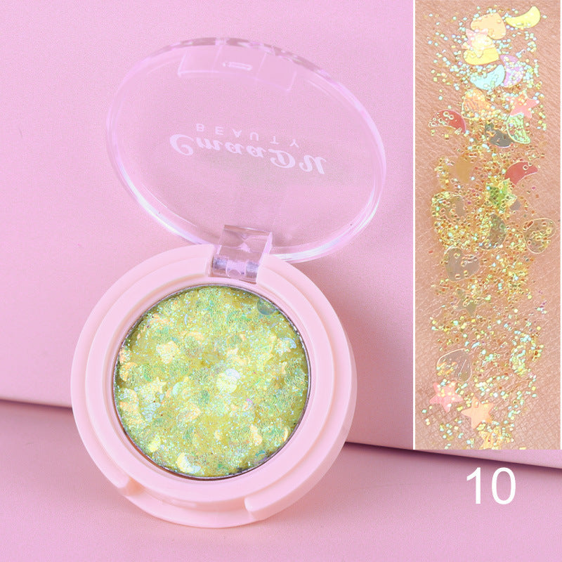 Monochrome Glitter Powder Sequin Eyeshadow