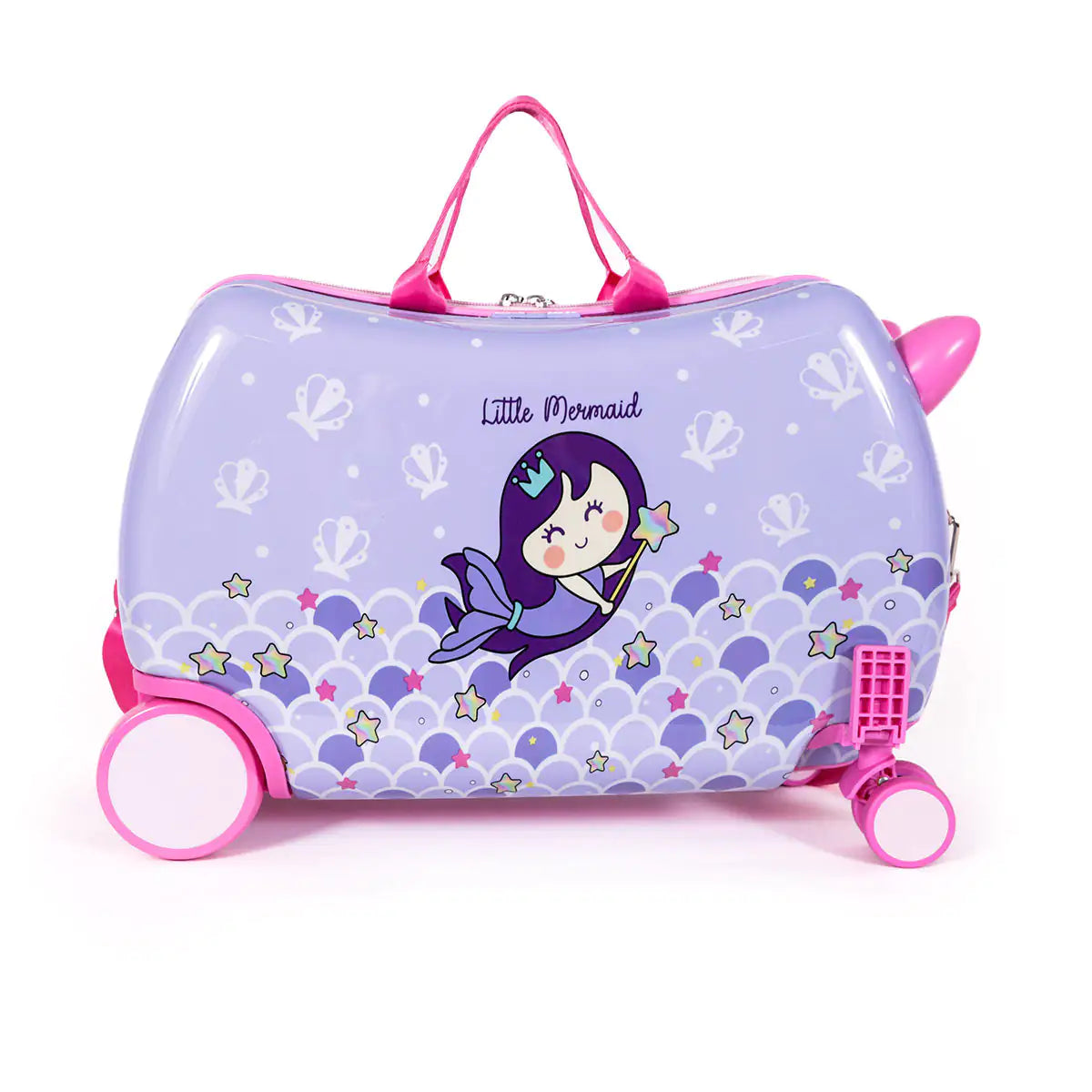 MILK&MOO Rideable Kids Suitcase Little Mermaid