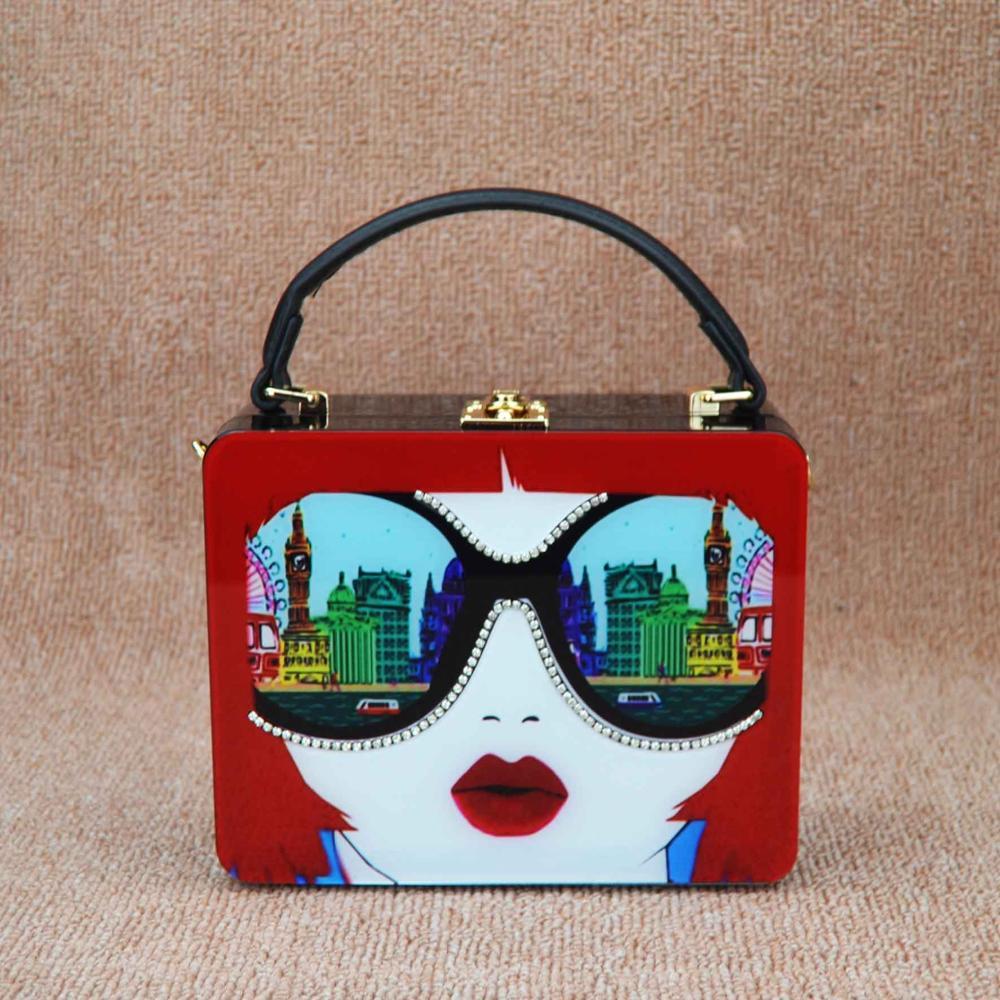 Fashion Glasses Small Bag Natural Small