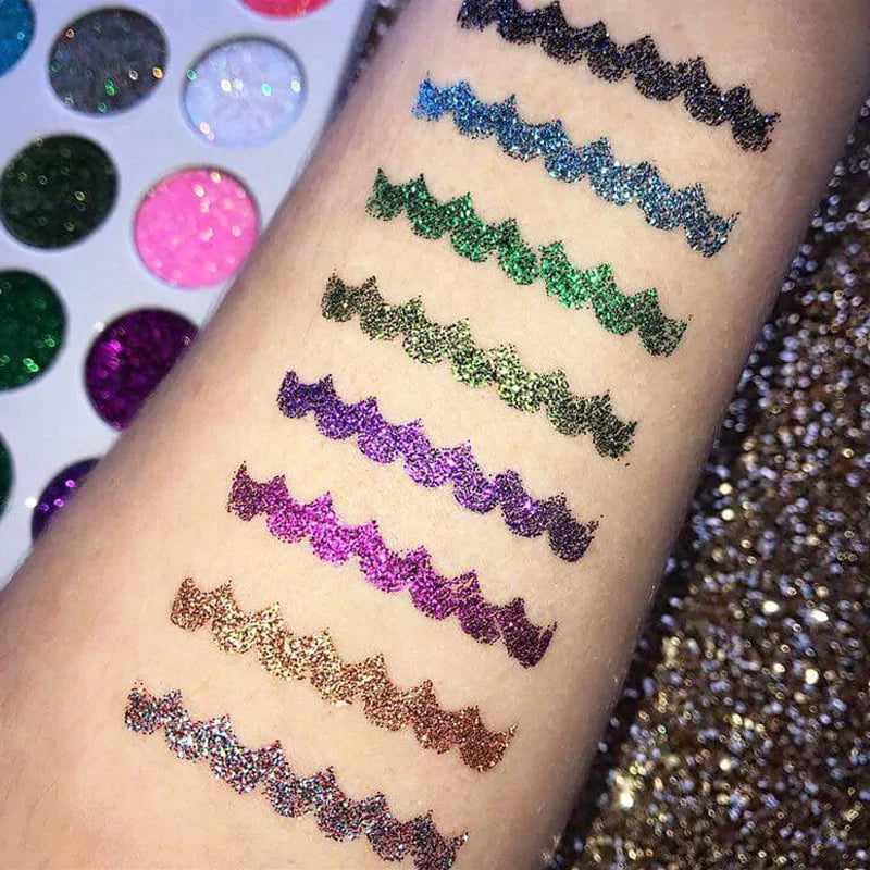 Glitter Eye Shadow Palette