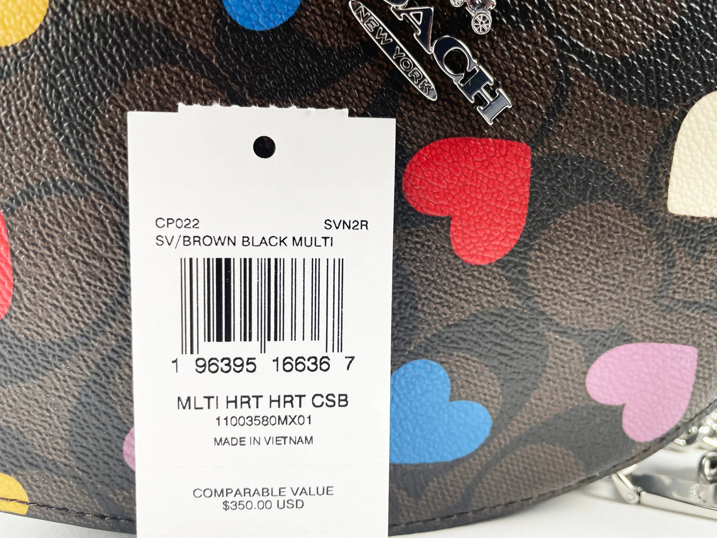 Coach Heart Signature Crossbody Bag