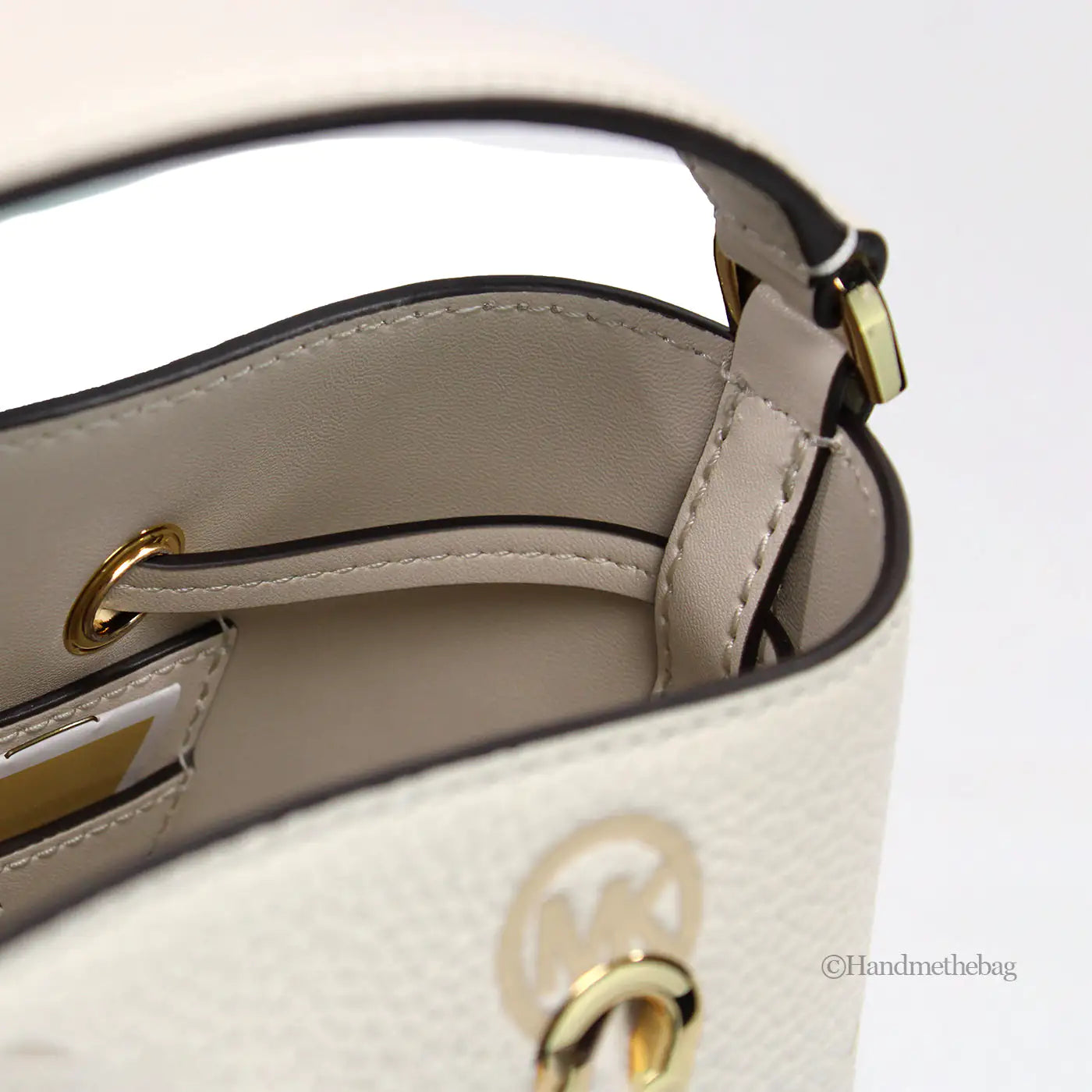 Michael Kors Mercer Embossed Bucket Crossbody Bag