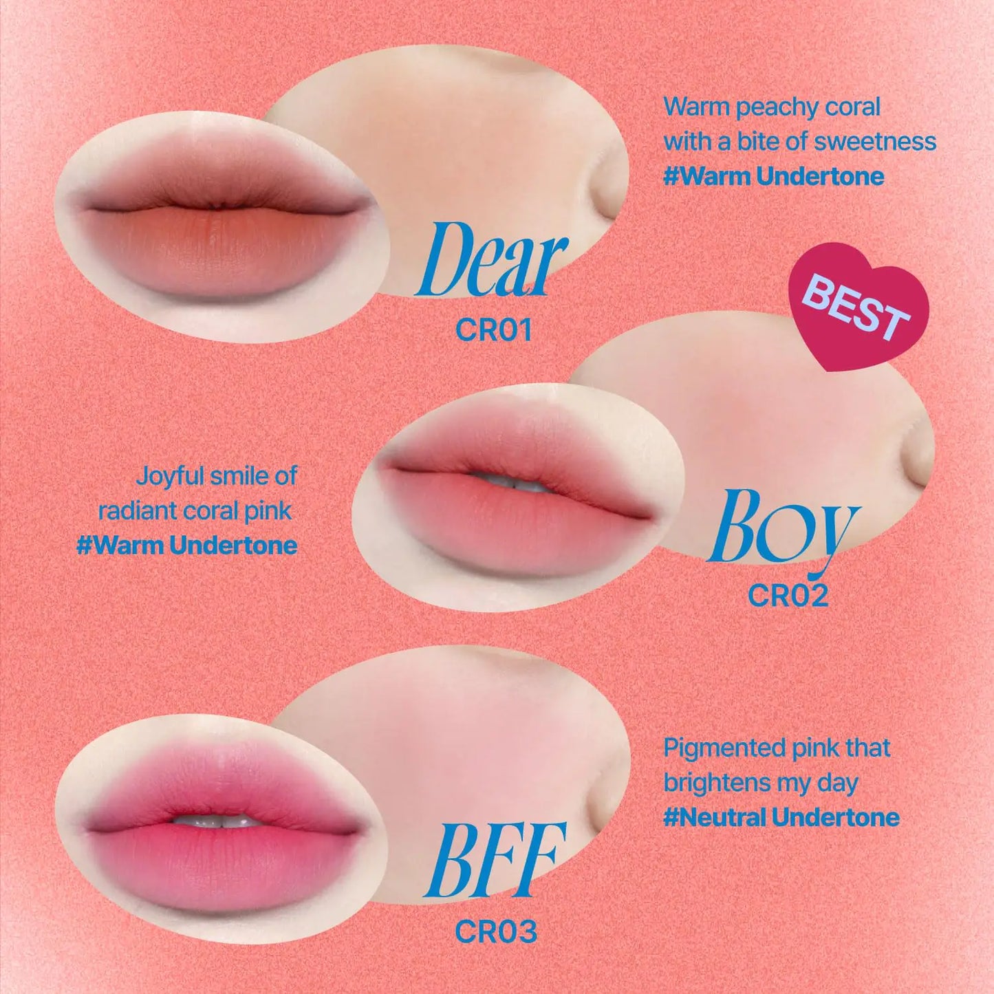 Lip&Cheek Blurry Pudding Pot | Bestie Moment - Boy | Makeup Blush, Buildable Lightweight, Multi-Use Soft Matte Finish | 5g