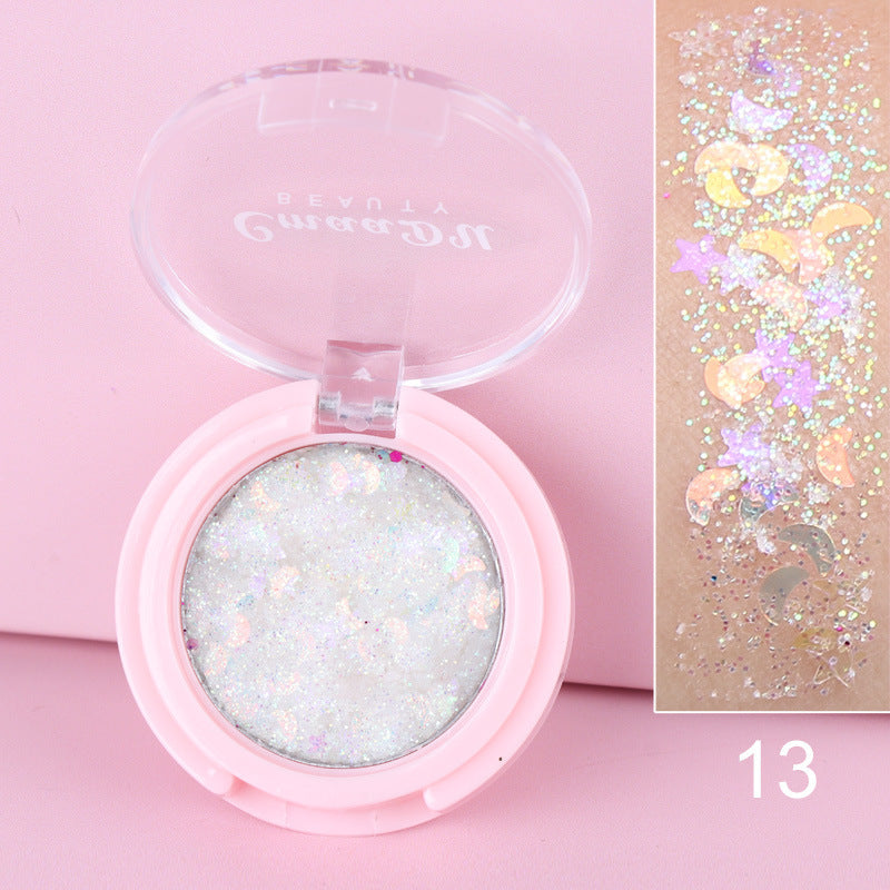 Monochrome Glitter Powder Sequin Eyeshadow