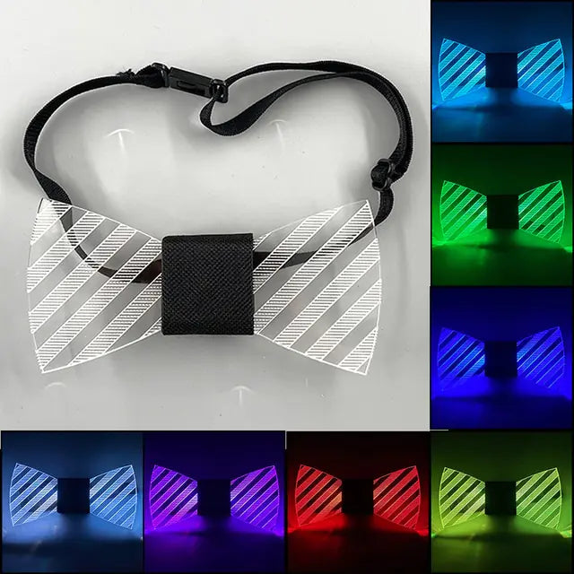 Colorful LED Luminous Glowing Neon Glasses