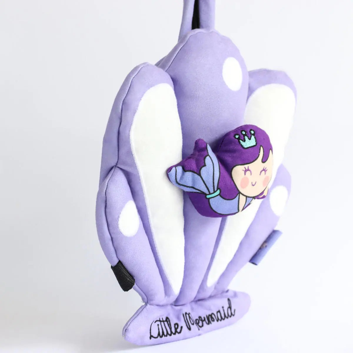 Milk&Moo Little Mermaid Toddler Backpack, Mini, Purple