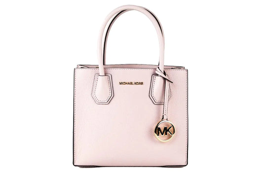 Michael Kors Mercer Medium Powder Blush Messenger Crossbody