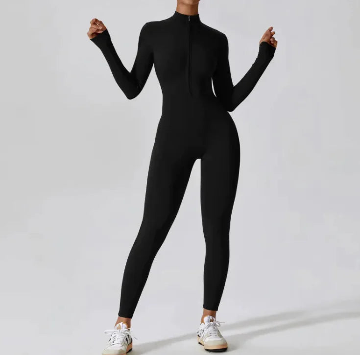 Flex Fit Zip Jumpsuit