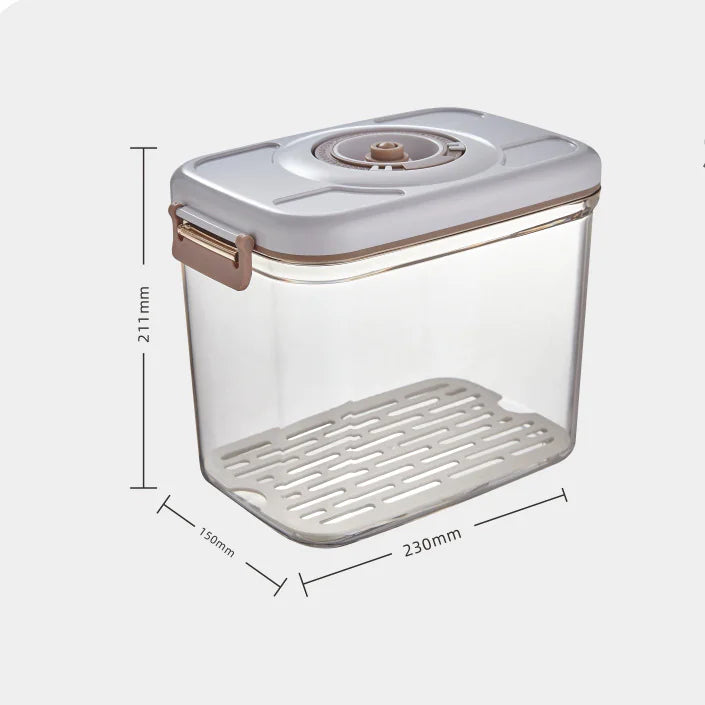 Food Vacuum Storage Box transparent container