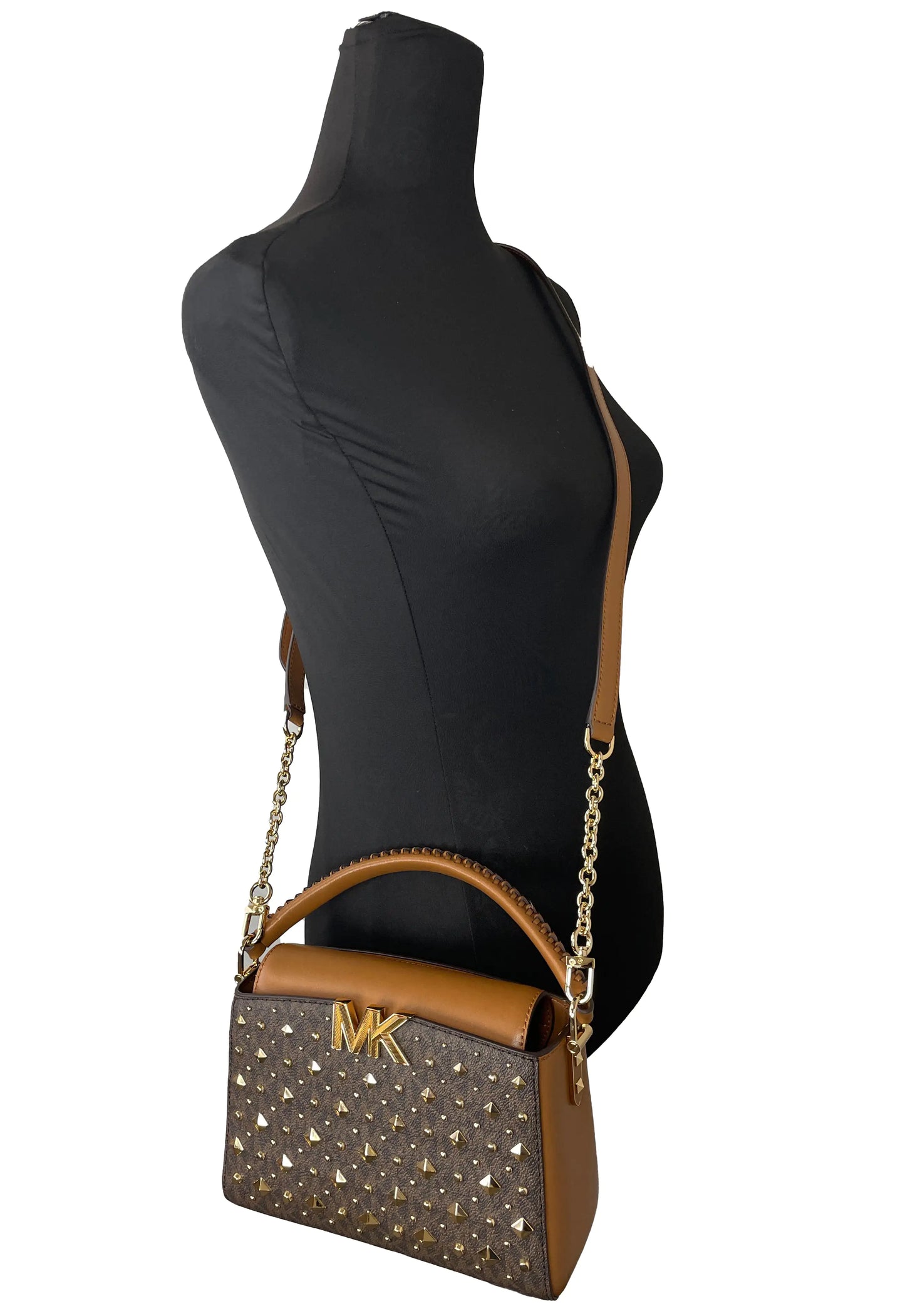 Michael Kors Karlie Small Studded Crossbody Bag