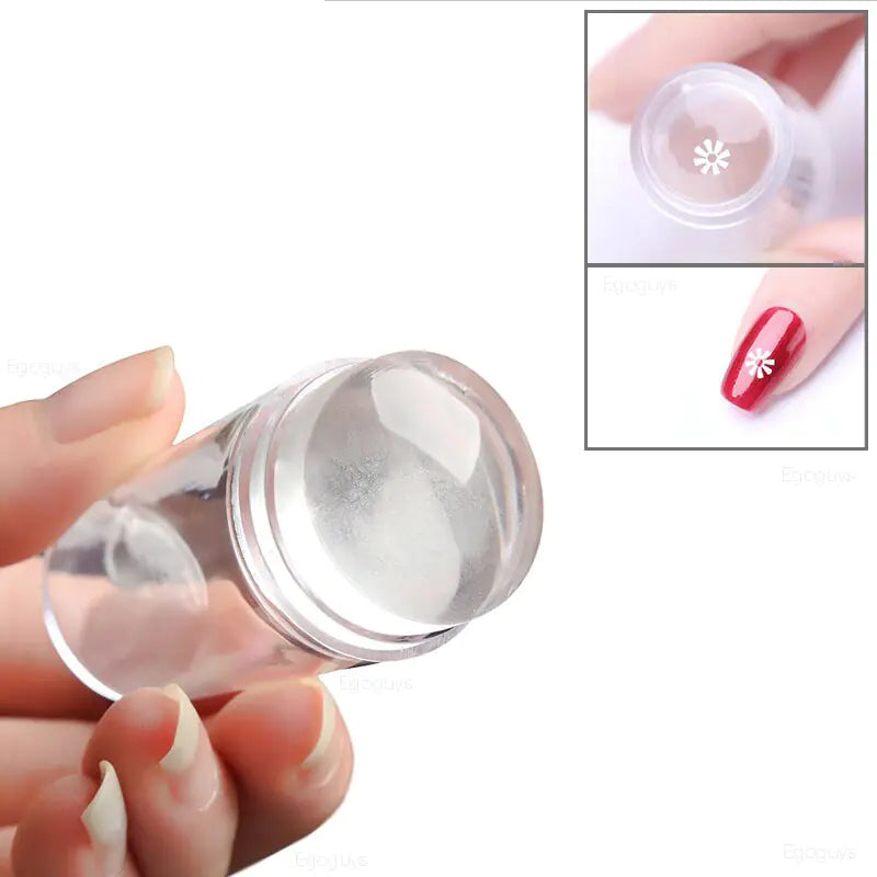 Transparent Nail Stamper