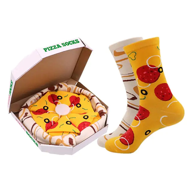 Cute Personalized Pizza Socks