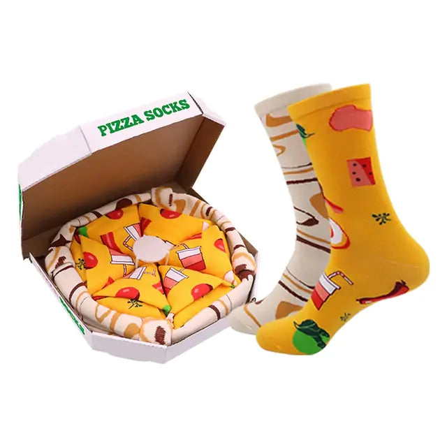 Cute Personalized Pizza Socks