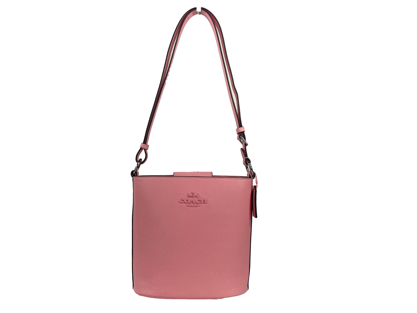 Coach (CR153) Sophie Leather Bucket Crossbody Bag