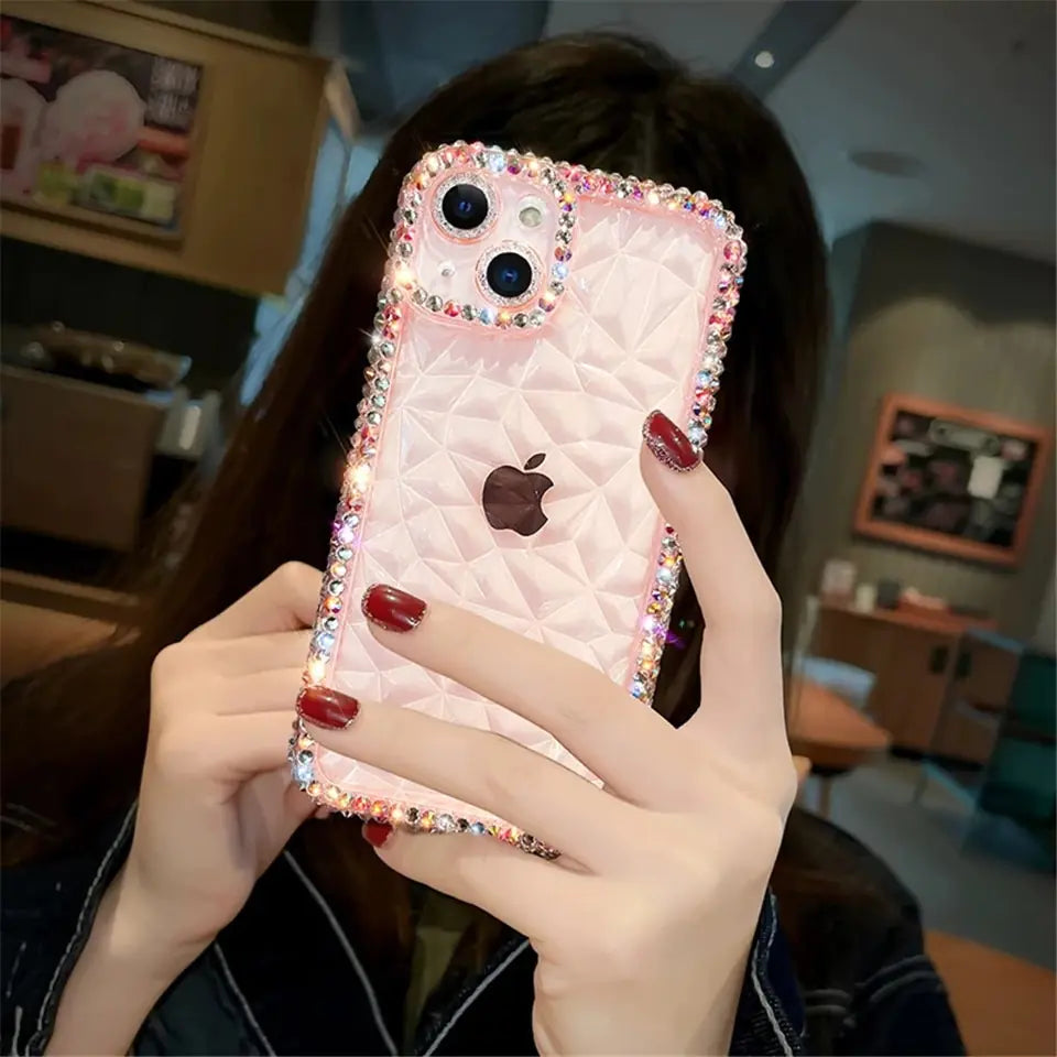 Glitter Diamond Transparent Phone Case