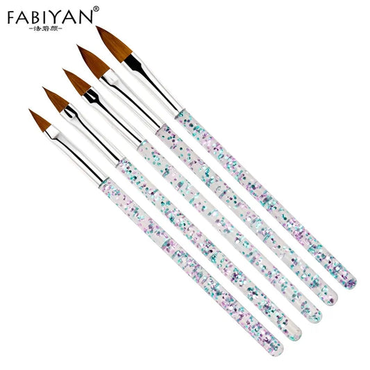 5Pieces Nail Art Crystal Brush Set