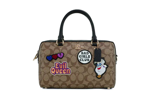 Coach X Disney Villain Patches Signature Rowan Satchel