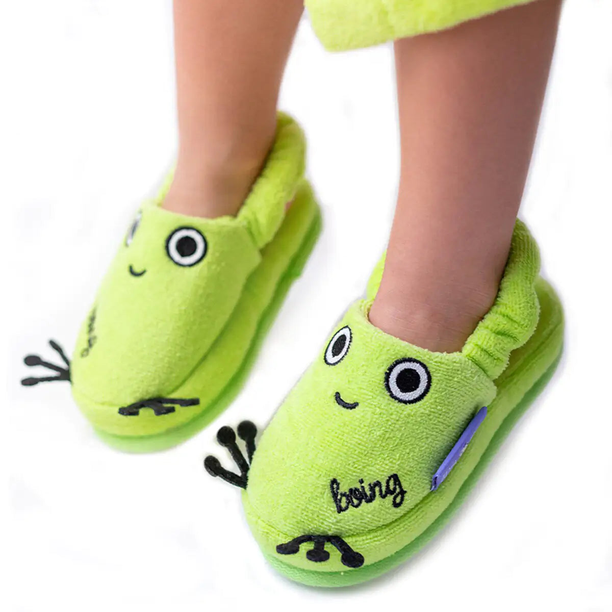 Milk&Moo Cacha Frog Toddler Slippers