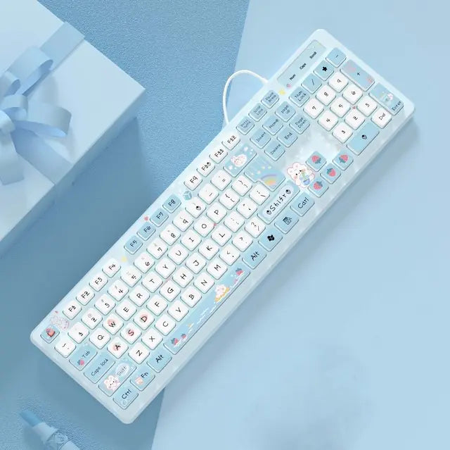 Gaming Keyboard With Mute Click