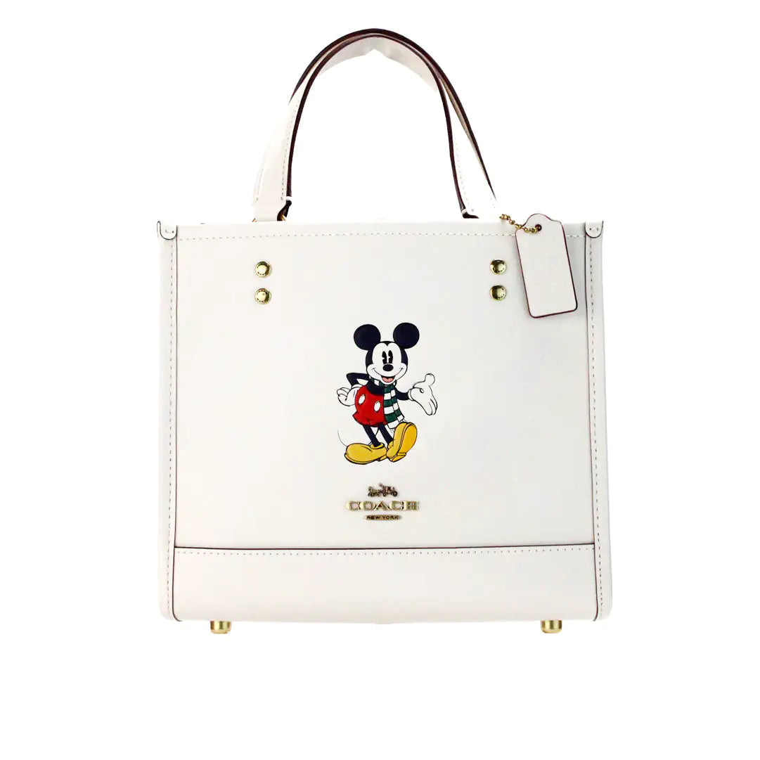 Coach X Disney Dempsey Small Mickey Mouse Tote 22 Bag