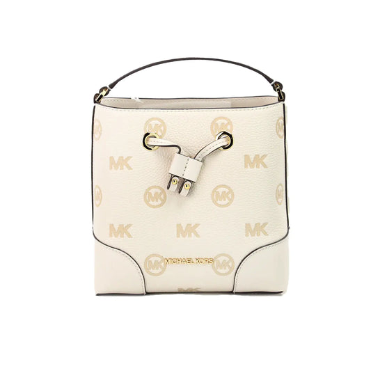 Michael Kors Mercer Embossed Bucket Crossbody Bag