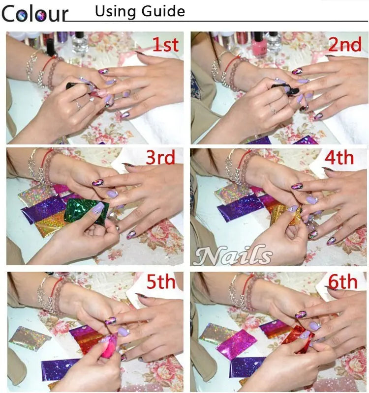 Mix Nail Art Transfer Sticker