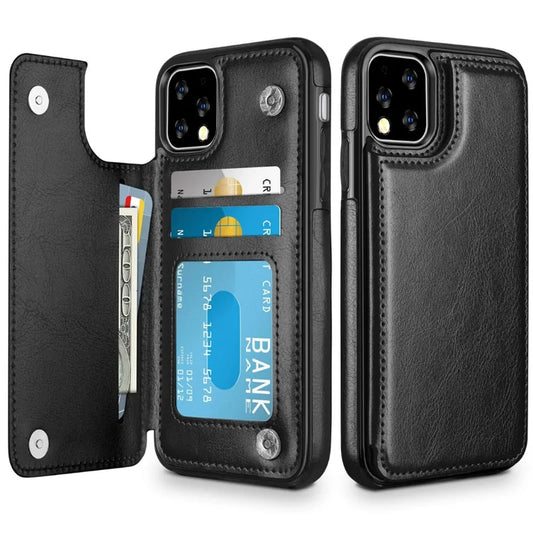 Wallet Phone Cases for IPhone 11 Pro Max 6S 6 7 8 Plus XS Max XR Case Cover Retro Flip Leather Phone Case for Iphone 7 Case Capa