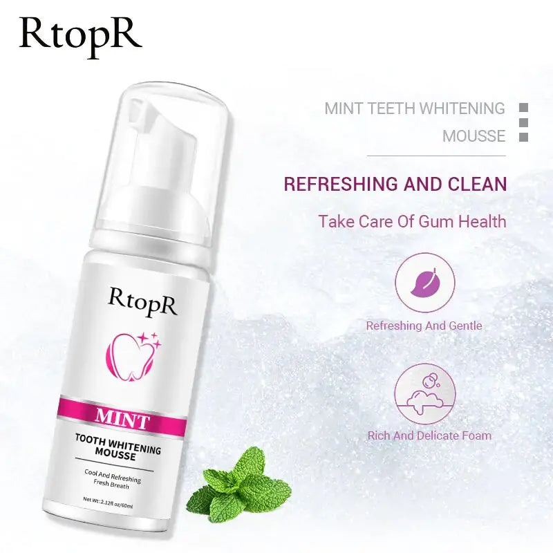 RtopR Teeth Cleansing Whitening Mousse