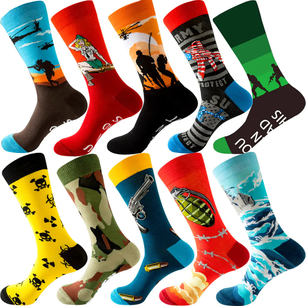 Ten color socks