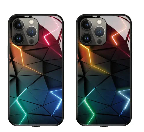 Luminous mobile phone case