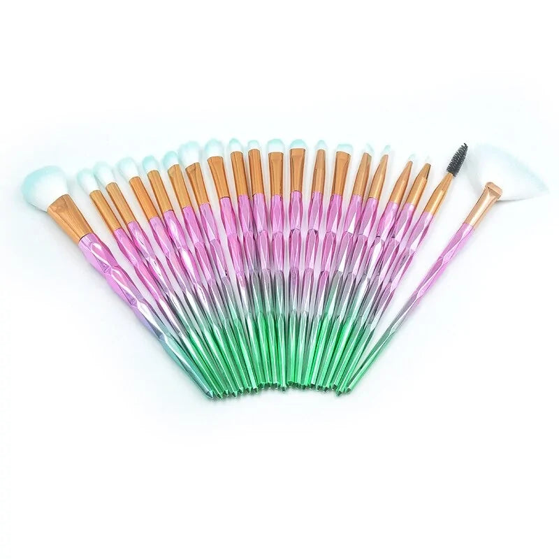 Unicorn Makeup Brushes Set