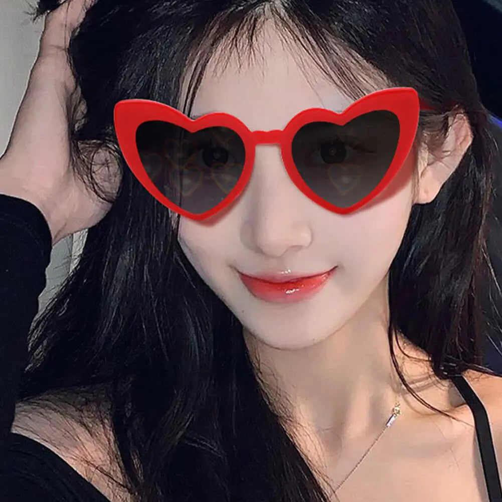 Love Special Effect Heart-shaped Glasses