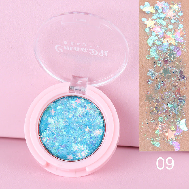 Monochrome Glitter Powder Sequin Eyeshadow