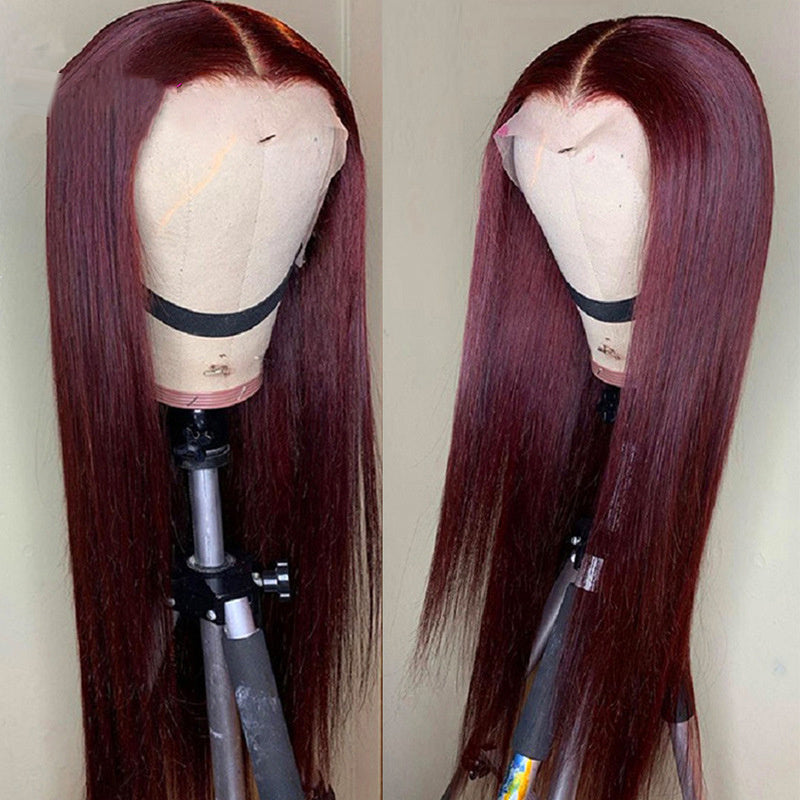 T-part Lace Frontal Wigs Real Hairstyle Headgear