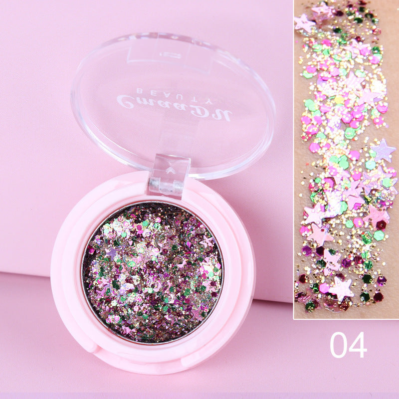 Monochrome Glitter Powder Sequin Eyeshadow