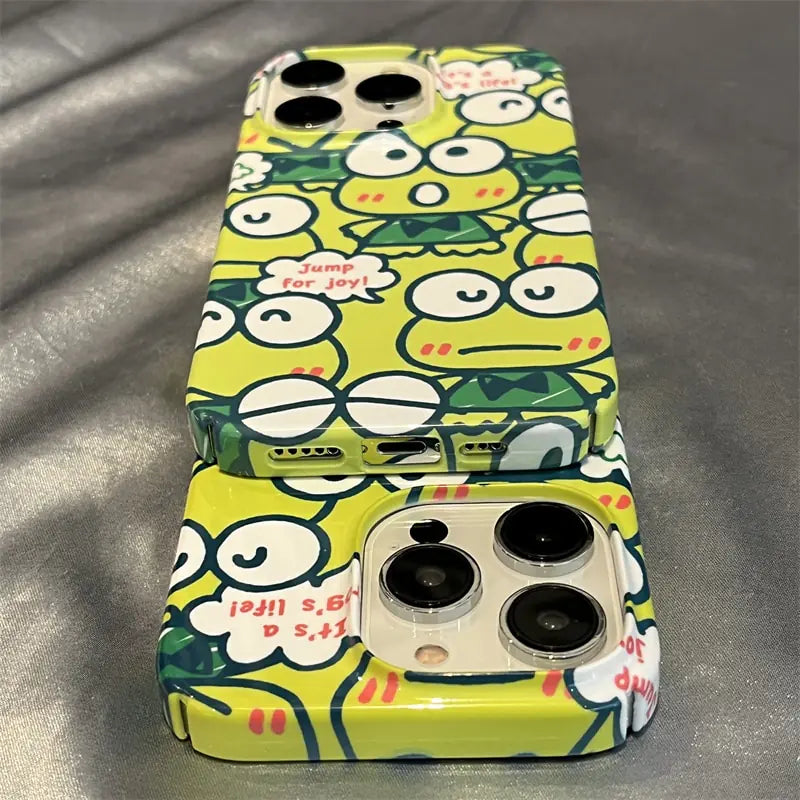 Cute Frog Acrylic Phone Case