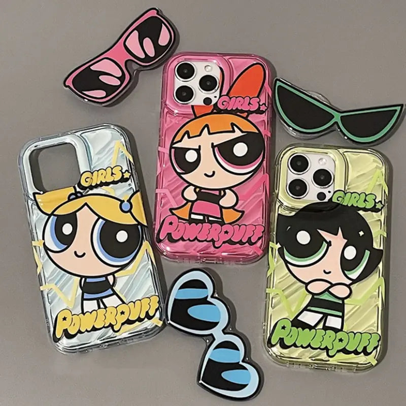 Lovely Sunglasses Bracket Phone Case