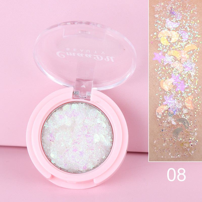 Monochrome Glitter Powder Sequin Eyeshadow